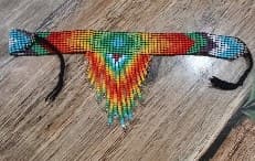 Tobillera De Colores Naranja